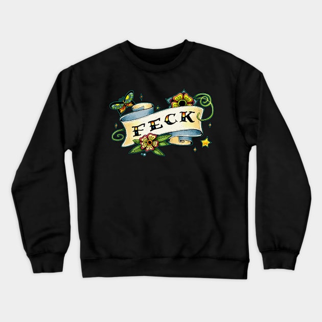 Feck Crewneck Sweatshirt by Scrotes